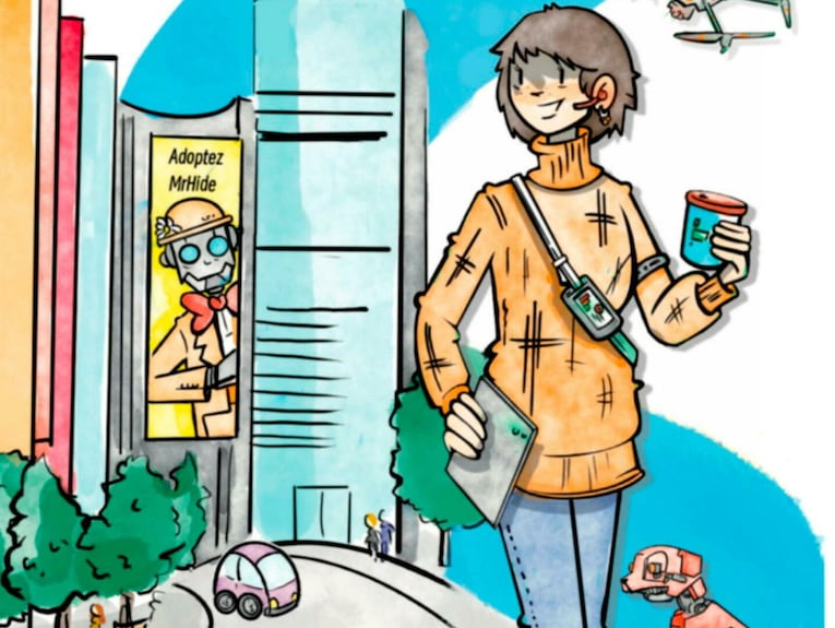 « Adelaïde », une BD sur les tribulations d’une famille face à l’IA